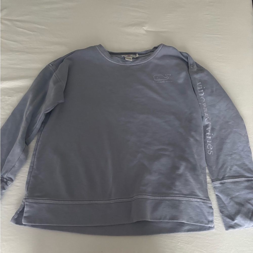 Vineyard Vines Woman Lavender Crewneck Sweater